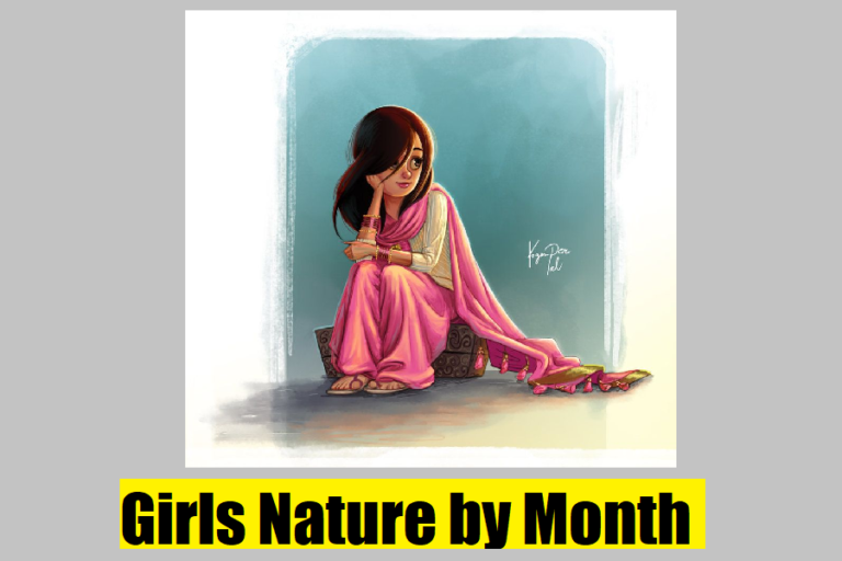 Girl Nature by Month