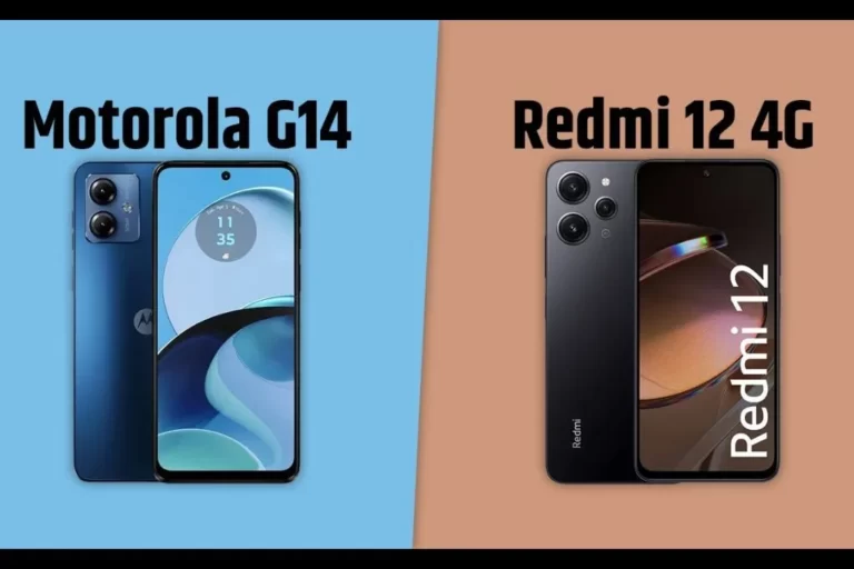 Moto G14 vs Redmi 12 4G