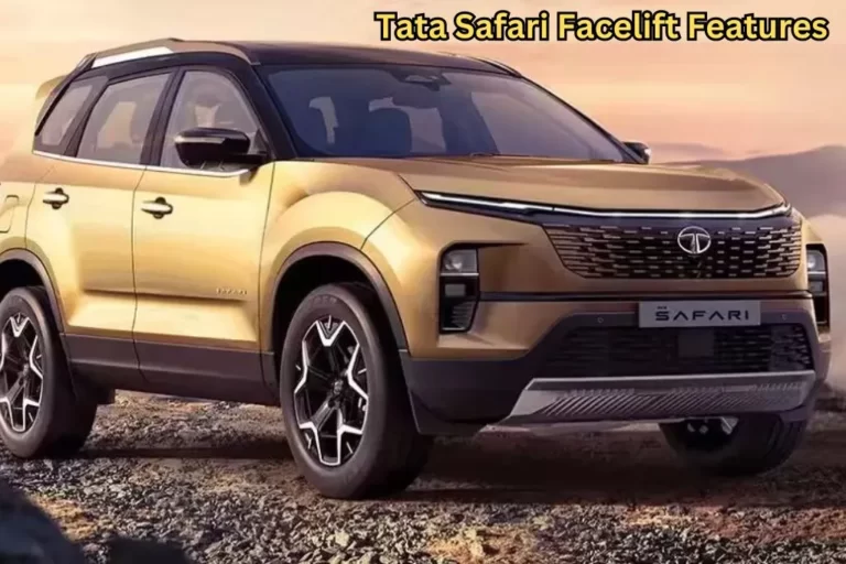 Tata Safari Facelift Features